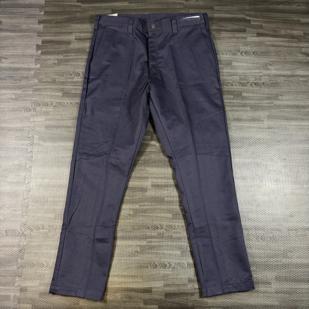 Bulwark FR Pants Mens 36x30 Navy Blue Straight Leg CAT2 NFPA 2112 NEW